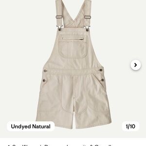 Beige Overalls with Pockets